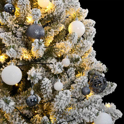 Fake Hinged Christmas Tree | Green and white