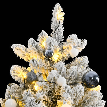 Artificial Hinged Christmas Tree 300 LEDs & Ball Set 270 cm