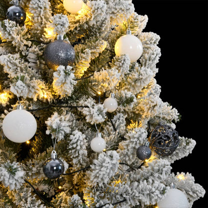 Artificial Hinged Christmas Tree 300 LEDs & Ball Set 270 cm