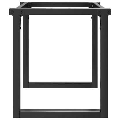 Coffee Table Legs O-Frame 70x30x43 cm Steel