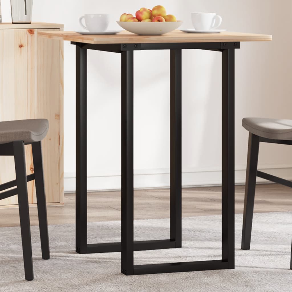 Dining Table Legs O-Frame 40x40x73 cm Steel
