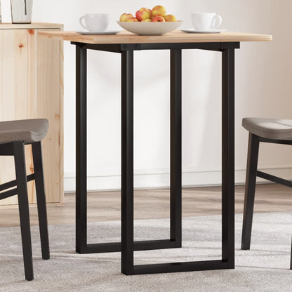 Dining Table Legs O-Frame 40x40x73 cm Steel