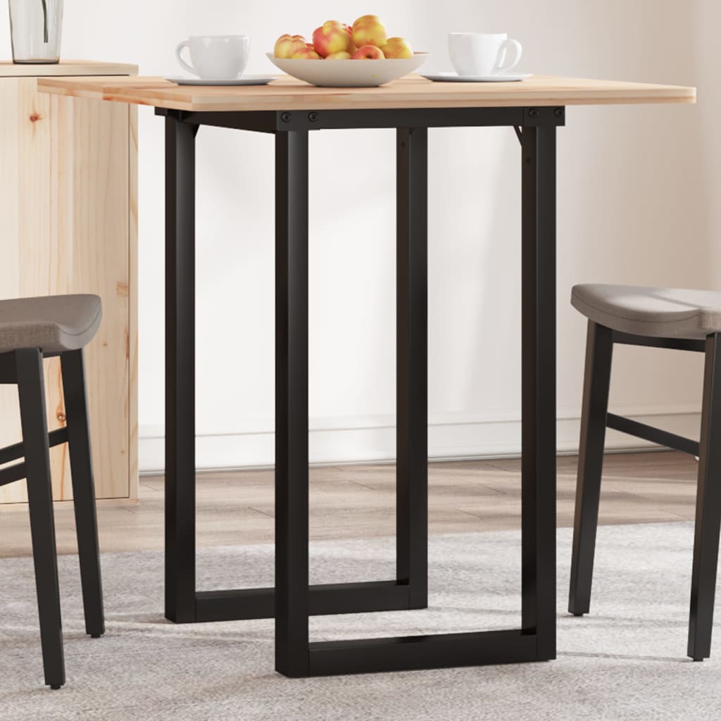 Dining Table Legs O-Frame 50x40x73 cm Steel