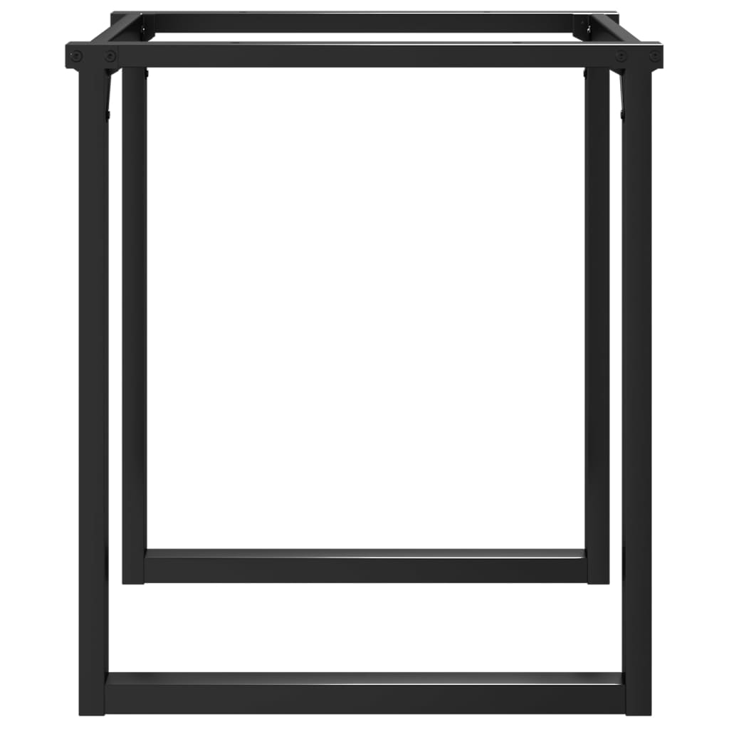 Dining Table Legs O-Frame 70x70x73 cm Steel