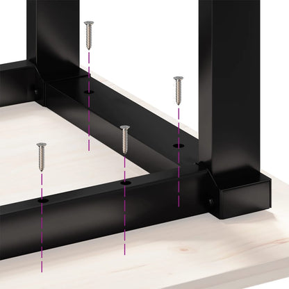 Dining Table Legs O-Frame 70x70x73 cm Steel