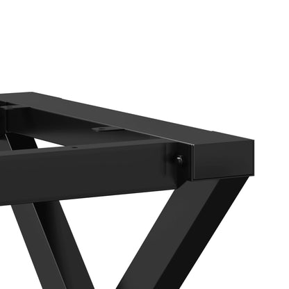 Coffee Table Legs X-Frame 80x40x43 cm Steel