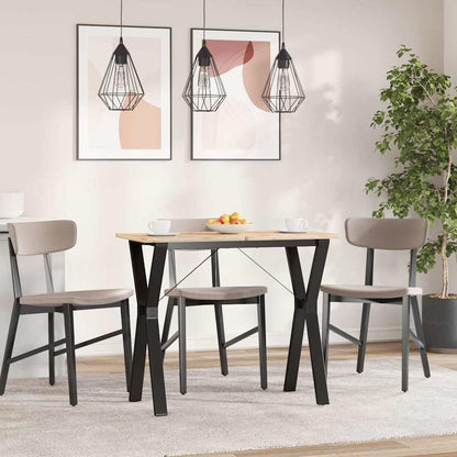Dining Table Legs Y-Frame 80x40x73 cm Steel