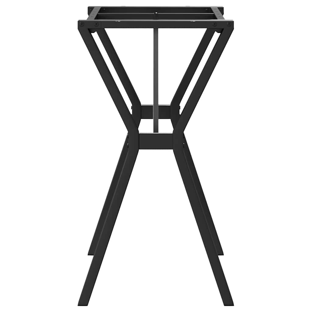 Dining Table Legs Y-Frame 80x40x73 cm Steel