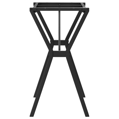Dining Table Legs Y-Frame 80x40x73 cm Steel