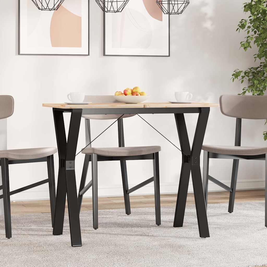 Dining Table Legs Y-Frame 80x40x73 cm Steel