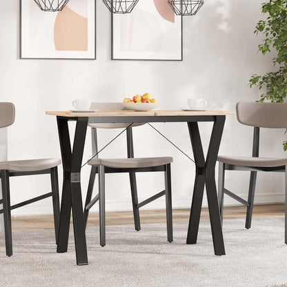 Dining Table Legs Y-Frame 80x40x73 cm Steel