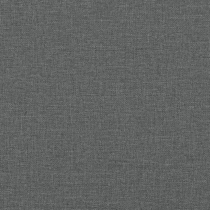 2 Piece Sofa Set Dark Gray Fabric