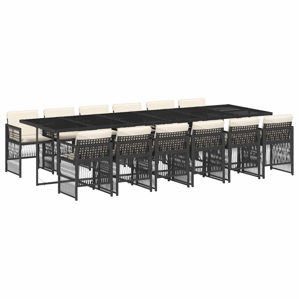 Garden Dining Set | Black