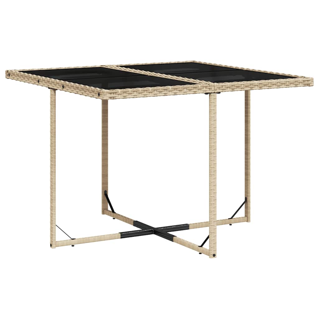 Garden Dining Set | Mix beige, Light Grey, Black