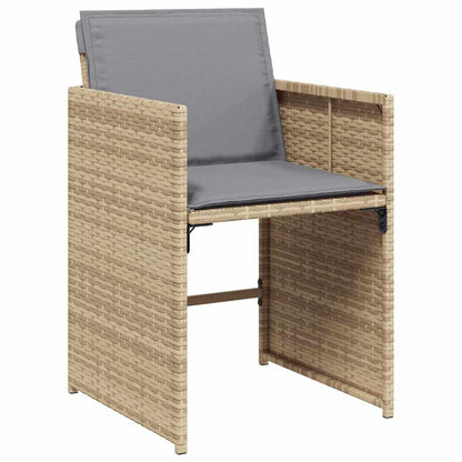 Garden Dining Set | Mix beige, Light Grey, Black