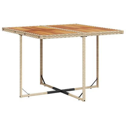 Garden Dining Set | Beige, Brown, Cream