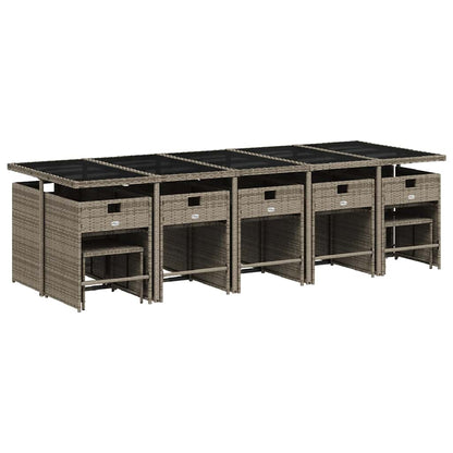 Garden Dining Set | Grey, Dark Grey