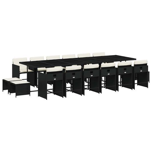 Garden Dining Set | Black