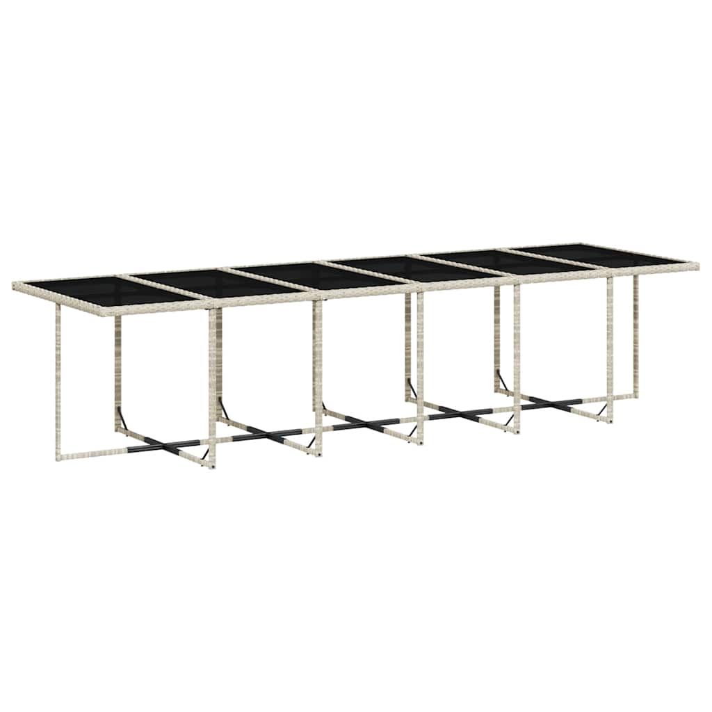 Garden Dining Set | Light Grey