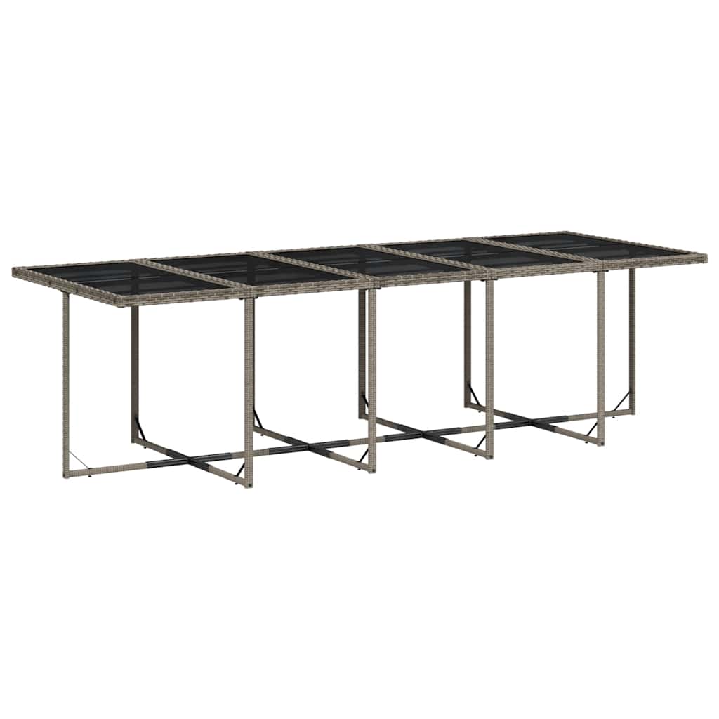 Garden Dining Set | Grey, Dark Grey, Black