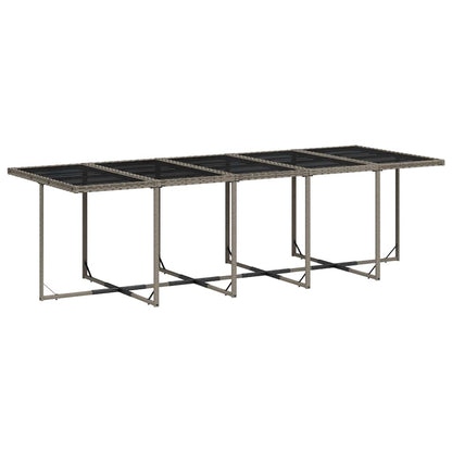 Garden Dining Set | Grey, Dark Grey, Black