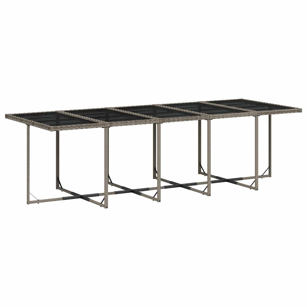 Garden Dining Set | Grey, black, dark grey