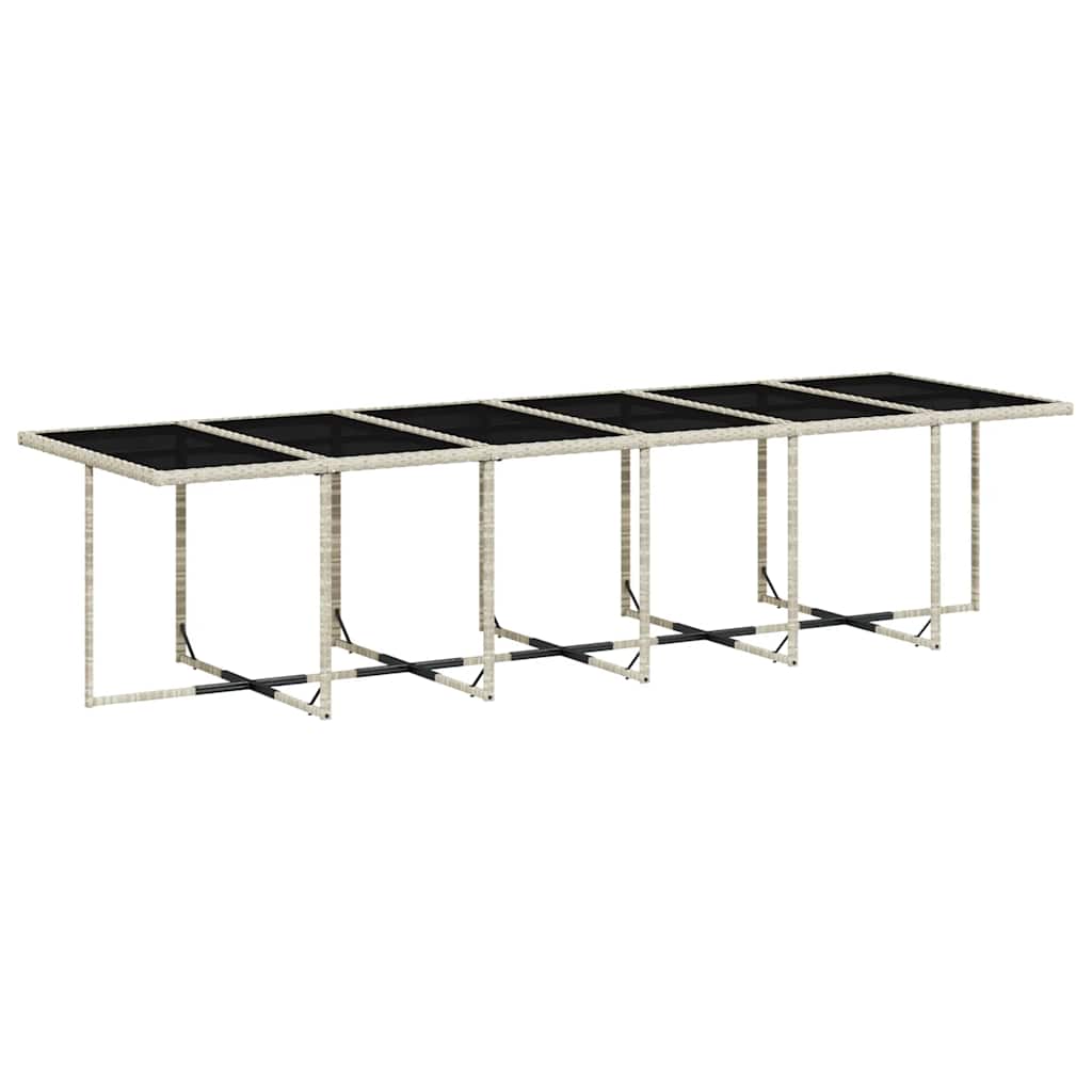 Garden Dining Set | Light Grey, Anthracite, Black