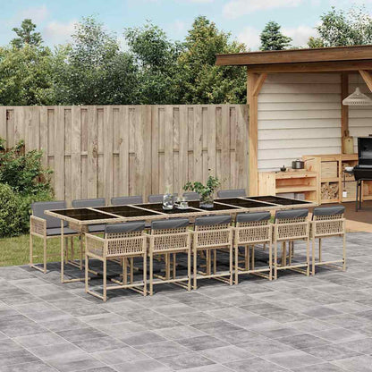 Garden Dining Set | Mix Beige