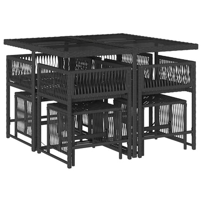 Garden Dining Set | Black
