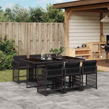 Garden Dining Set | Black