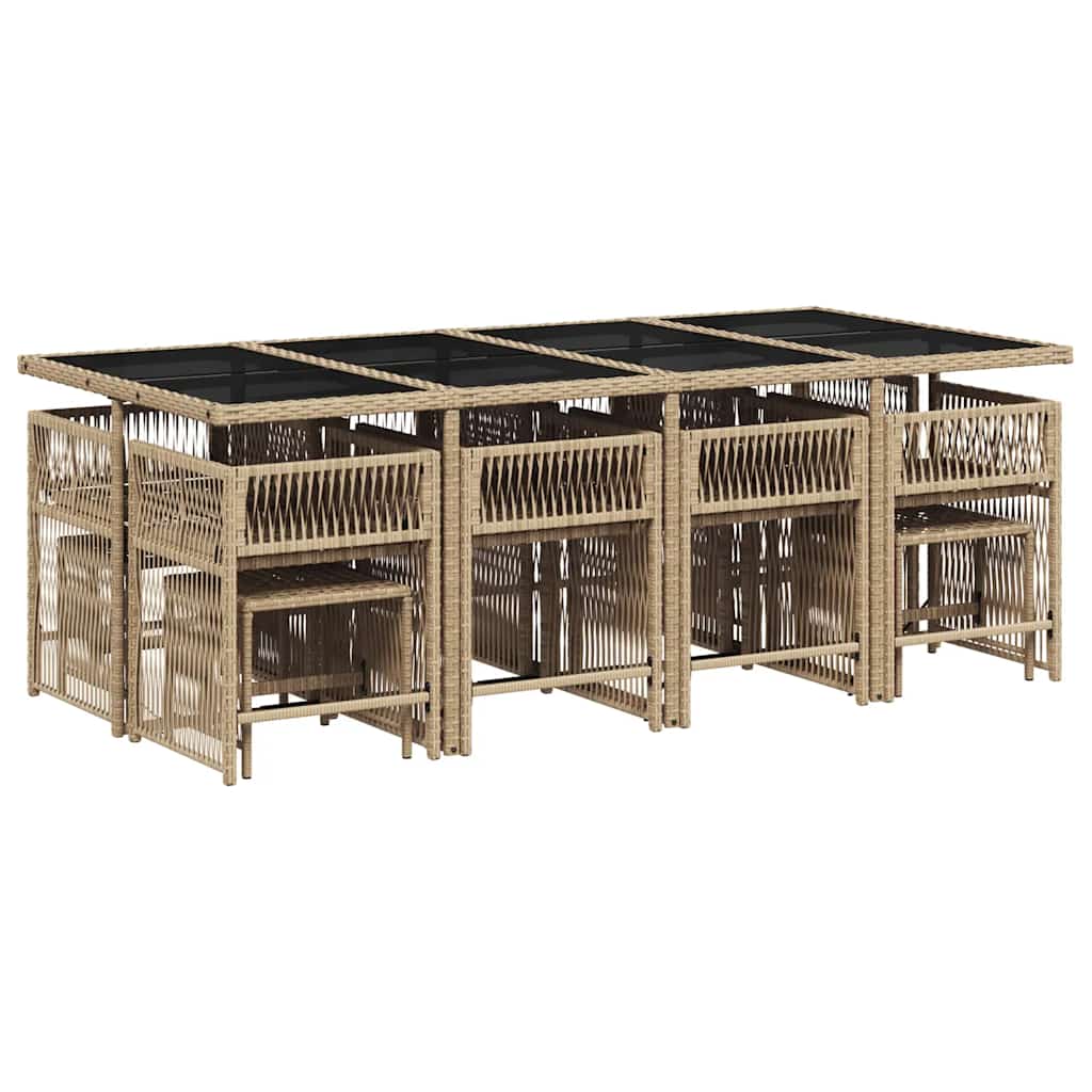 Garden Dining Set | Beige, Cream White