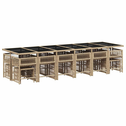 Garden Dining Set | Beige, Cream White