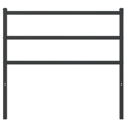 Metal Replace Headboard Black 100 cm