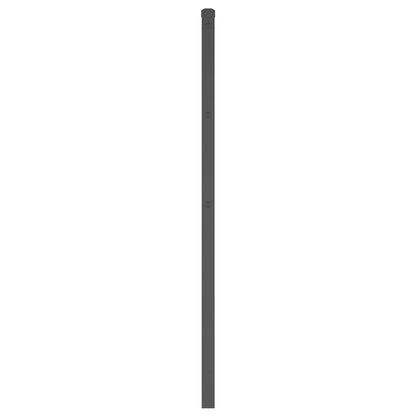 Metal Replace Headboard Black 200 cm