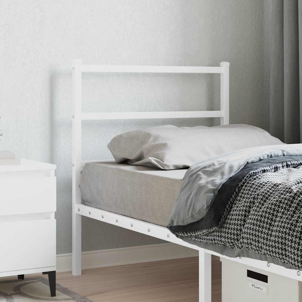 Metal Replace Headboard White 75 cm