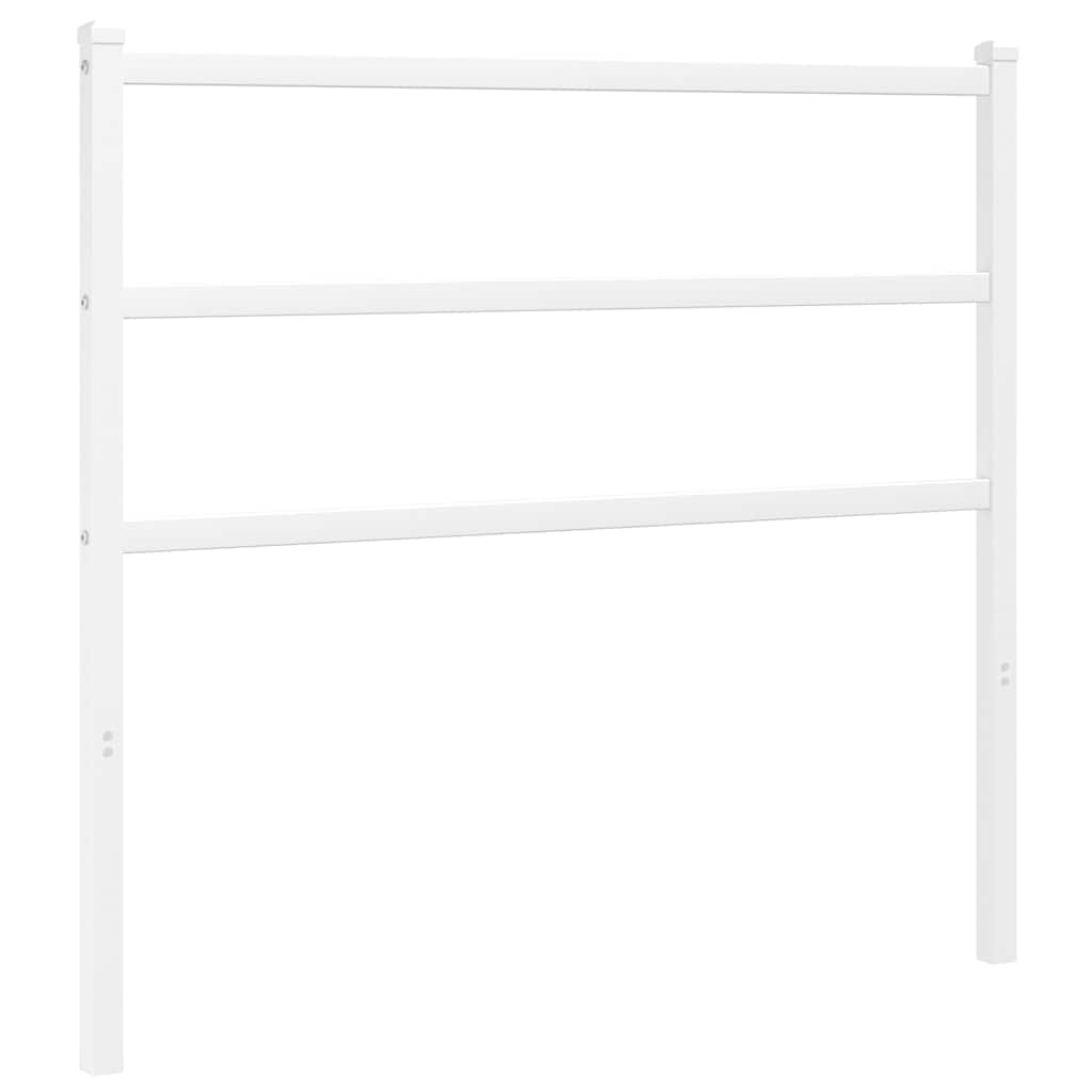 Metal Replace Headboard White 100 cm