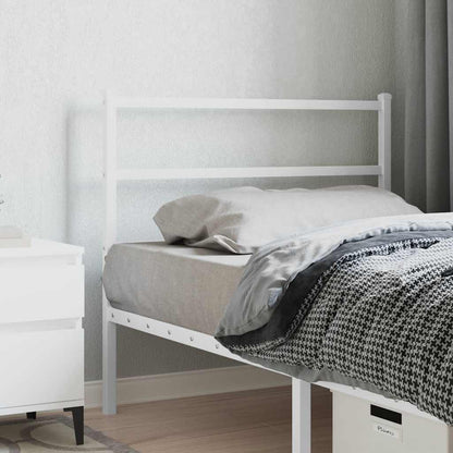 Metal Replace Headboard White 100 cm