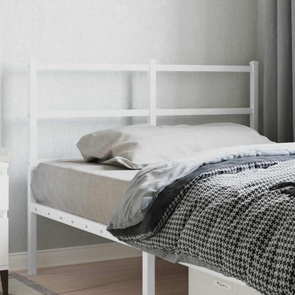 Metal Replace Headboard White 120 cm