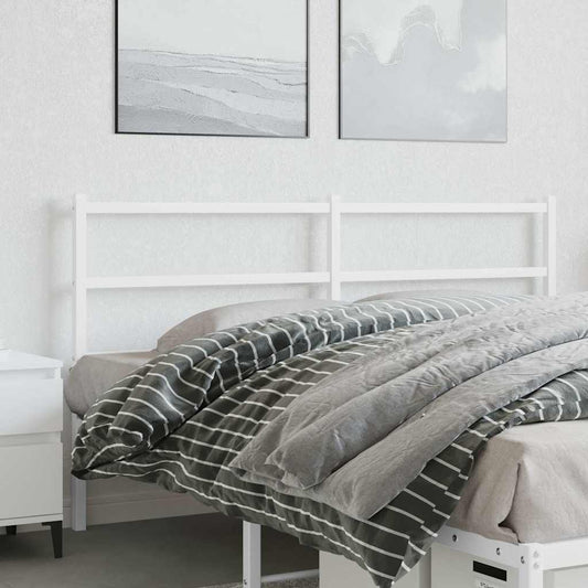 Metal Replace Headboard White 150 cm