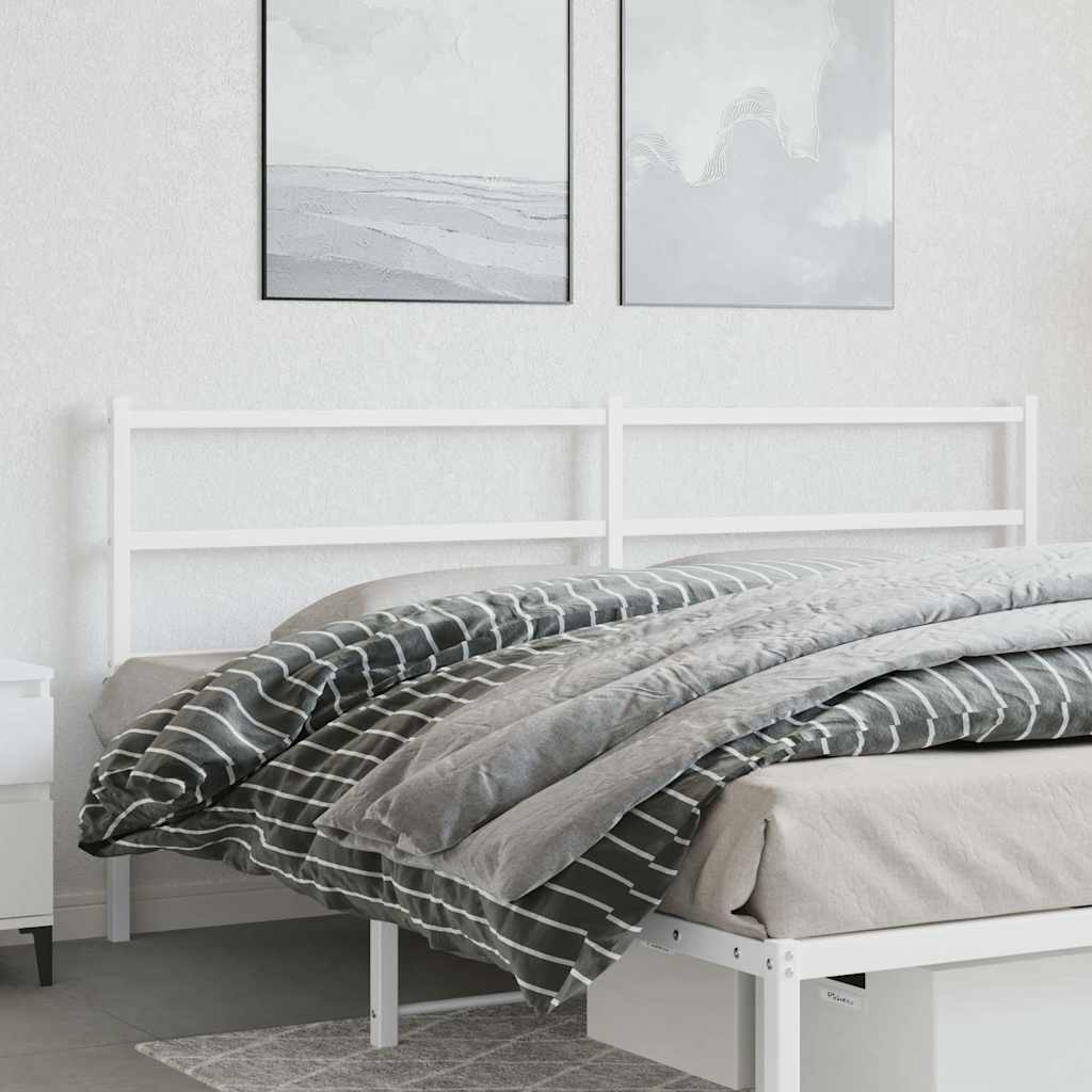 Metal Replace Headboard White 180 cm