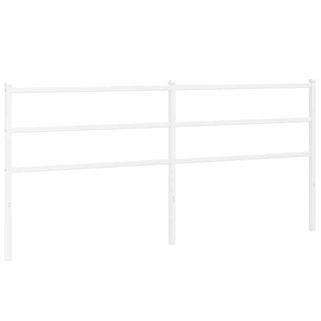 Metal Replace Headboard White 193 cm