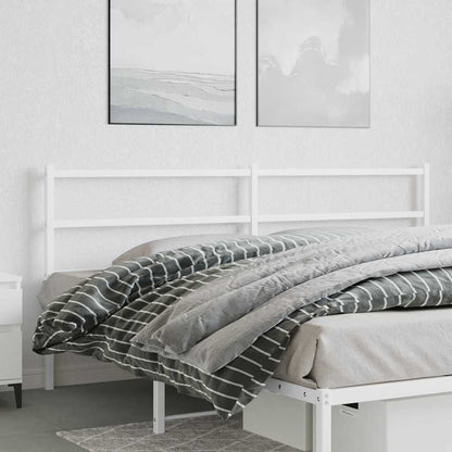 Metal Replace Headboard White 193 cm