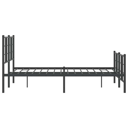 Bed Frame | Black | Powder-coated Steel | Small Double | Bed Frame