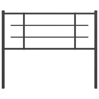 Metal Replace Headboard Black 107 cm