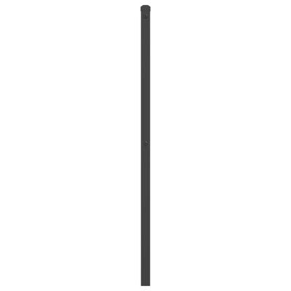 Metal Replace Headboard Black 200 cm