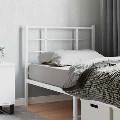 Metal Replace Headboard White 100 cm