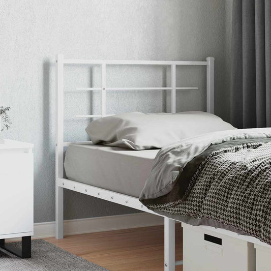 Metal Replace Headboard White 100 cm