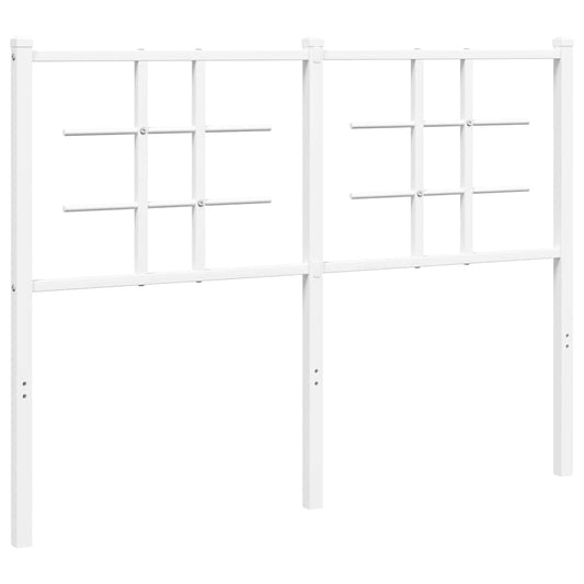 Metal Replace Headboard White 120 cm