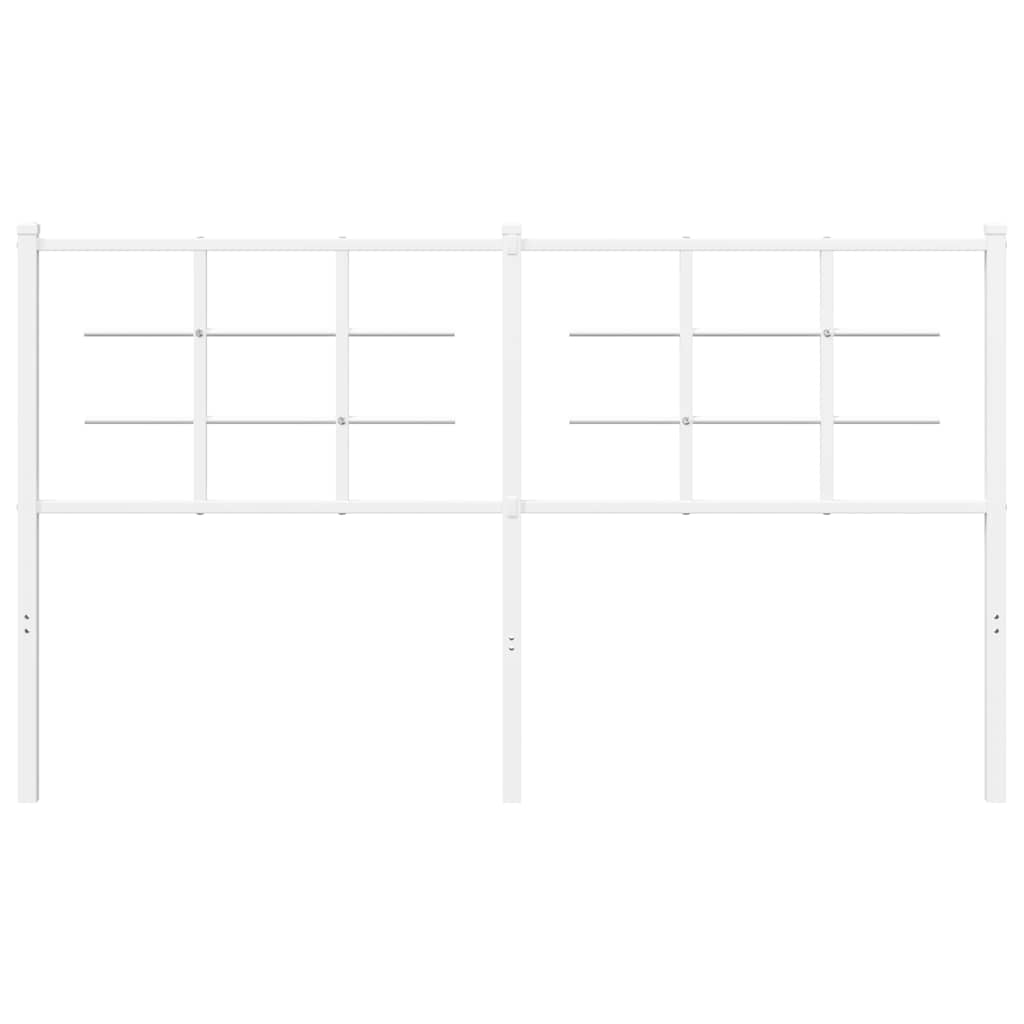 Metal Replace Headboard White 150 cm