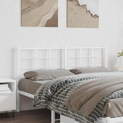 Metal Replace Headboard White 150 cm
